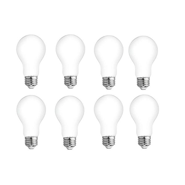 GE Refresh 60-Watt EQ A19 Daylight Dimmable LED Light Bulb (8-Pack)