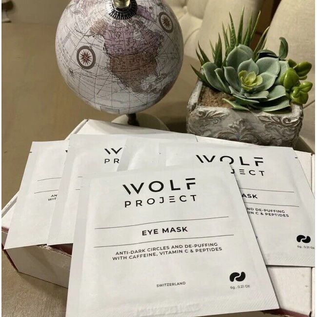 Wolf Project Eye Masks Anti-Dark Circles + De-Puffing Set of 5