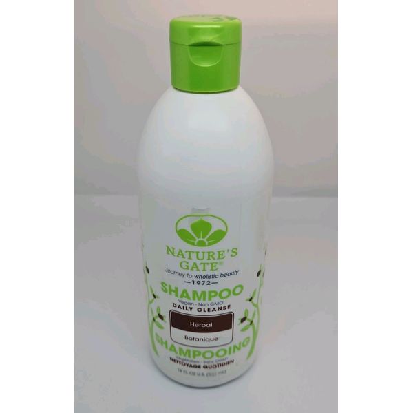 Nature's Gate Daily Cleanse Herbal Shampoo 18 Fl. oz