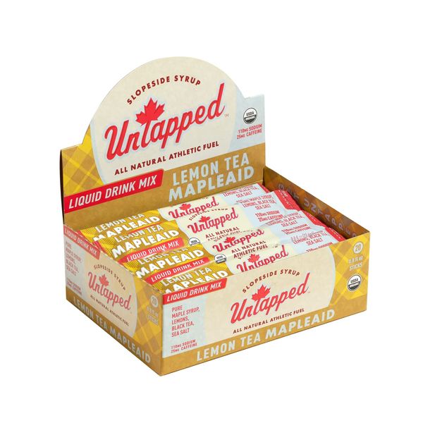 UnTapped Liquid Lemon Tea Mapleaid - Individually Packaged - Box of 20