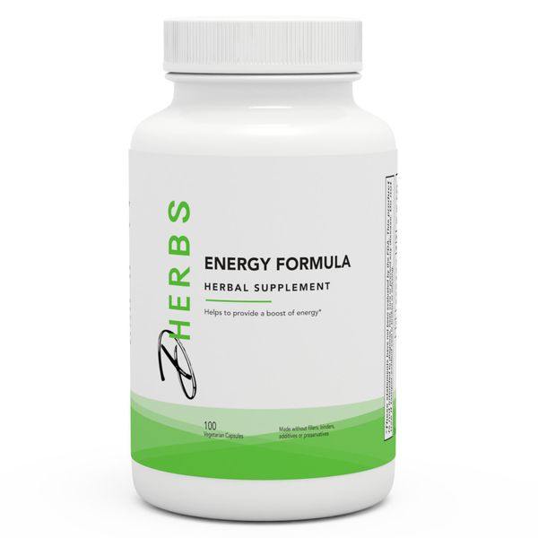 Dherbs Energy Formula, 100-Count Bottle