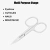Nail Manicure Scissors for Beard/ Mustache, Ear, Facial Hair, Eyebrows, Eyelashes for Men and Women (Nail Scissor 2)