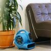 1/4 HP 925 CFM Multi-Purpose Mini Air Mover, Dryer, Blower and Timer - Blue