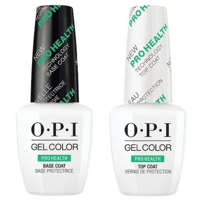 [Value set] OPI GELCOLOR ProHealth Base &amp; Top Coat Duo [15ml] / OPI GELCOLOR ProHealth Gel Color Nail Base Coat &amp; Top Coat Set