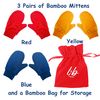 Bamboo Mittens for Eczema (1-2 Years)