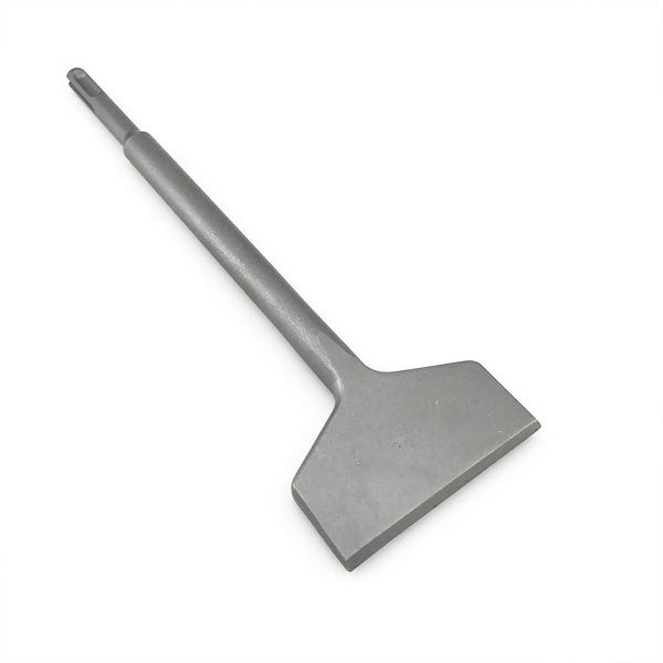 SPKLINE 3 Inch Wide Tile & Thinset Scaling Chisel SDS-Plus Shank 3" x 10" Thinset Scraper Wall and Floor Scraper Works with All Brands of SDS-Plus Rotary Hammers and Demolition Hammers