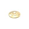 B&P Lamp® 1 3/8 Inch Diameter Solid Brass Vase Cap, Polished and Lacquered Finish