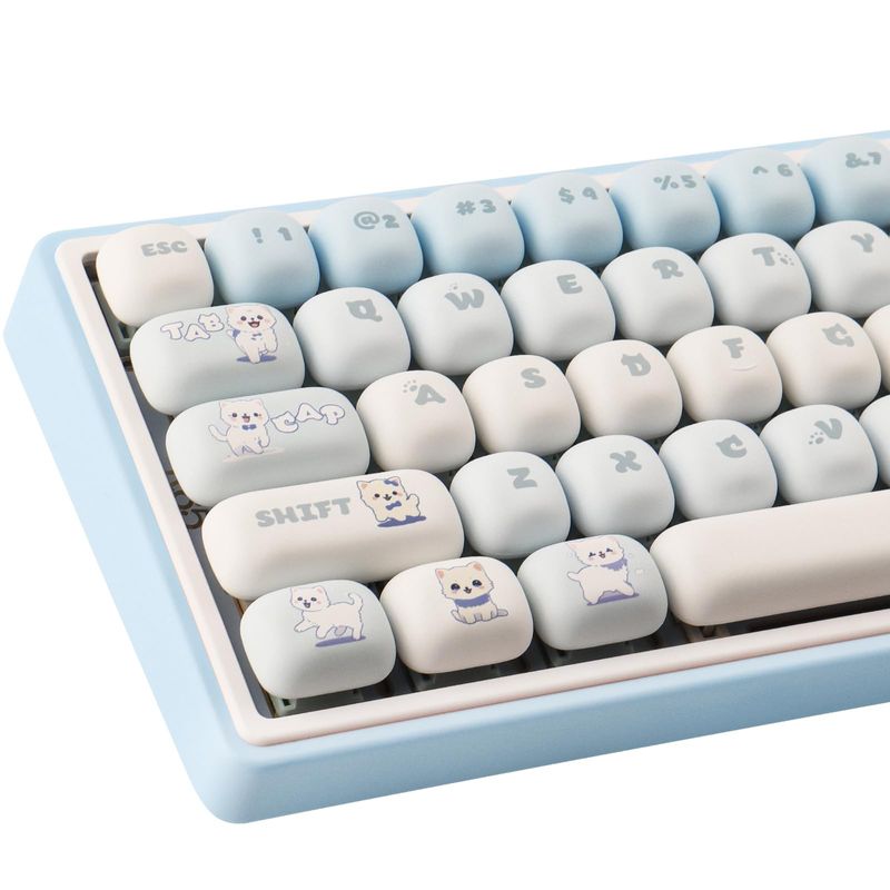 JakeTsai PBT Keycaps XDA Profilo 132 Tasti Set Dye Sublimazione Keycaps Marshmal
