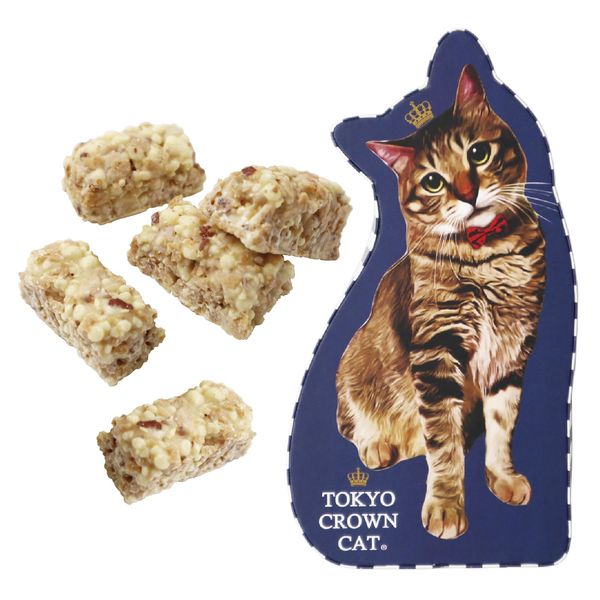 Tokyo Crown Cat White Chocolat Tokyo Souvenir Present Kijitora