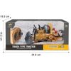 R/C 2.4 Ghz Remote Control Bulldozer w/Lights & Sound