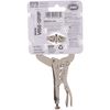 IRWIN VISE-GRIP C Clamp, Locking with Swivel Pads, 4-inch (165)