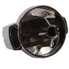 Belling Genuine 444445412 444445413 1000DF Oven Cooker Knob Function Control Switch (Silver / Chrome, Pack of 4 Knobs)