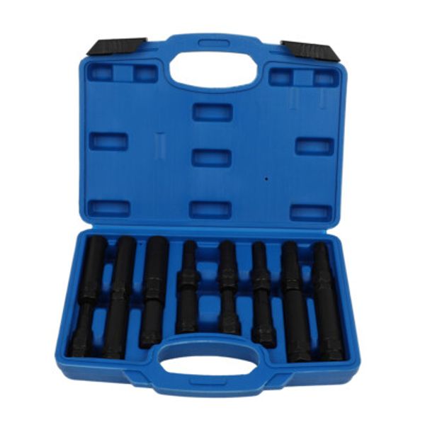 Locking Lug Nut Master Set Wheel Lock Key Removal Tool Kit double hex-head 16pcs