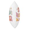 Retro Speech Language Pathologist Groovy Speech Therapy SLP Throw Pillow