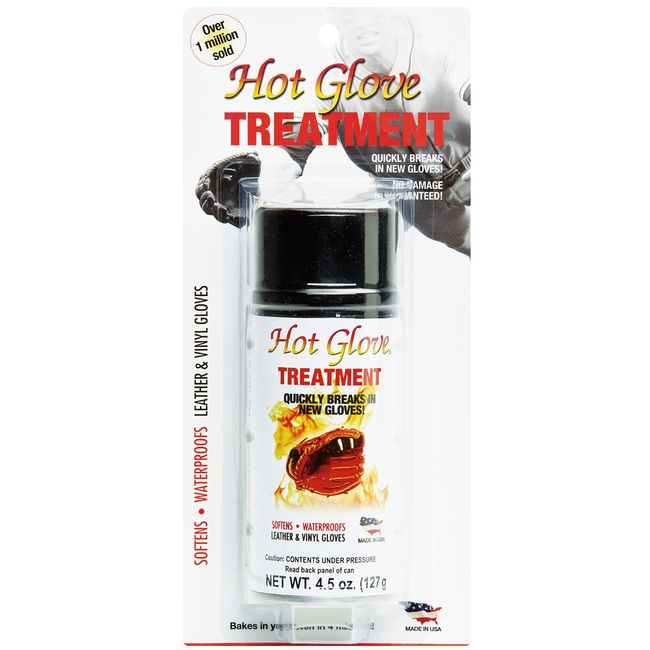 Hot Glove Heat Treatment Instant Glove Break-In for Baseball and Softball Gloves - the Original Hot Glove