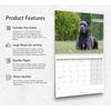 Cane Corso Calendar 2026: Monthly Wall Calendar with Notes, opens to A3 Size, Includes key dates & holidays