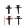 Engine Undertray Cover Fastener Clips Screws Kit Car Fender Shield Splash Guard