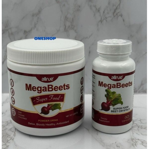 Super mega Beets Circulation Superfood  Ships FREE SAME DAY Human organic