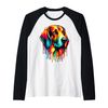 Dripping Paint Art Swiss Hound Schweizer Laufhund Raglan