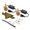 AUXBEAM 9006 HB4 LED Headlight Bulb Conversion Kit Low Beam 6000K Super Bright