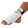 Taekwondo Foot Protectors CE White or Black (Black, M)