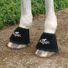 Professional's Choice Equine Quick Wrap Hoof Bell Boot, Pair (Large, Black)