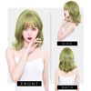 TefuRe Wig Medium Long Bangs Wig Women H-6132-Pkb