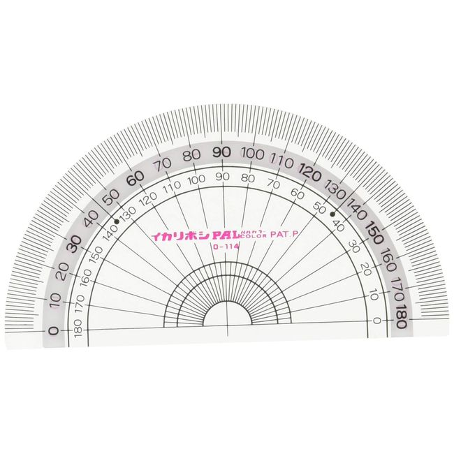 Nishi Kei PP-N95 PAL_NAME Neo Protractor, 3.5 inches (9 cm), Set of 5