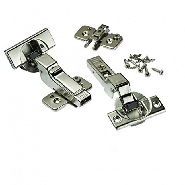 Blum Soft-Close 110° BLUMotion Clip Top Inset Hinges for Frameless Cabinets
