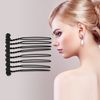 VOCOSTE Non Slip Hair Side Comb Accessories Metal Black Hair Side Comb Retaining Hair Clips 3.3cm 12pcs