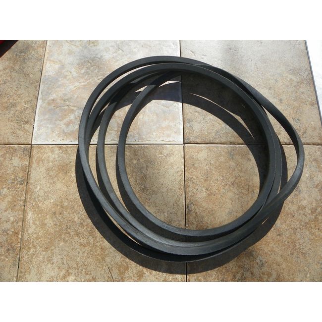 Set of 2 Caroni Finish Mower Belts for TC710-6' Cut Machine !!!