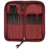 Lantern Moon - Lantern Moon Ajrak Rectangular Double Pointed Knitting Needles Empty Case - 1 Piece, Red
