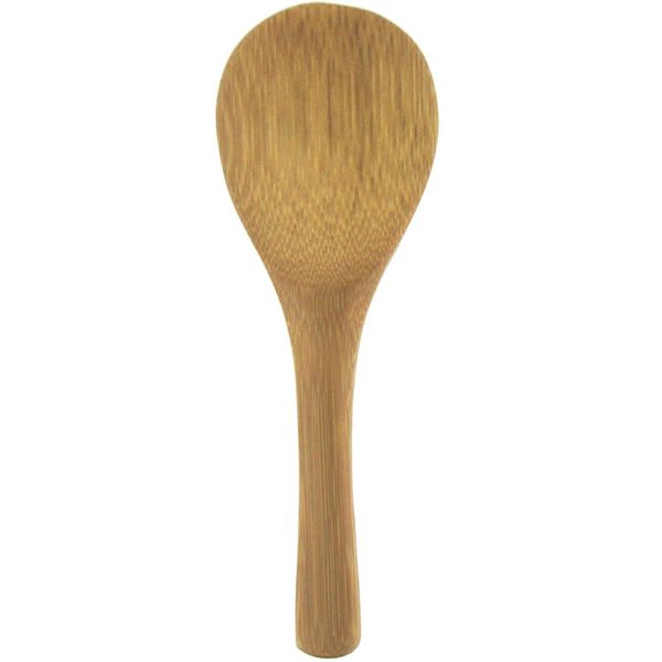 Nagao 18054 Moso Bamboo Rice Spoon, 6.3 inches (16 cm), Made in Japan