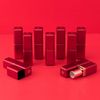 Allwon 10Pcs Red Empty Lipstick Tubes DIY Lip Balm Container (Square Tube)