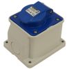 Garage Hook Up Socket - 16Amp - Waterproof IP44 - Caravan / Motorhome / Industrial