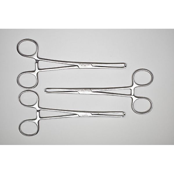 Surgical Tissue Forceps SET OF  3  V. Mueller SU4055 Allis Tissue Forcep 6 Inch