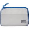 Kingjim 5164 Cle Mesh Pouch, Fluty, Sheer, Medium, Gray