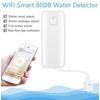 Tuya WiFi Smart Water Leak Sensor Overflow Level Detector Sound Alarm System