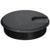 Sugatsune Industry (LAMP) Wire Hole Cap, ST88 Type, Black, ST88B