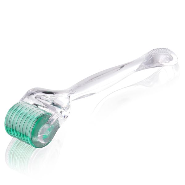 ACWOO Beard Roller 0.5 mm,Derma roller 192 echte nadeln 0.5mm，Derma Roller für Bartwuchs, Bartroller Mikronadelroller für Gesicht & Körper - Straffung & Modellierung Männer Frauen