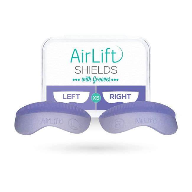 AirLift ORIGINAL Silicone Lash Lift Shields Size XS Extra Small Reusable with Grooves