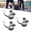 Key Ignition Switch Universal Gasoline Generator Ignition Control Switch 4 Wires with 2 Keys Engine Starter Switch for Farms, Gardens