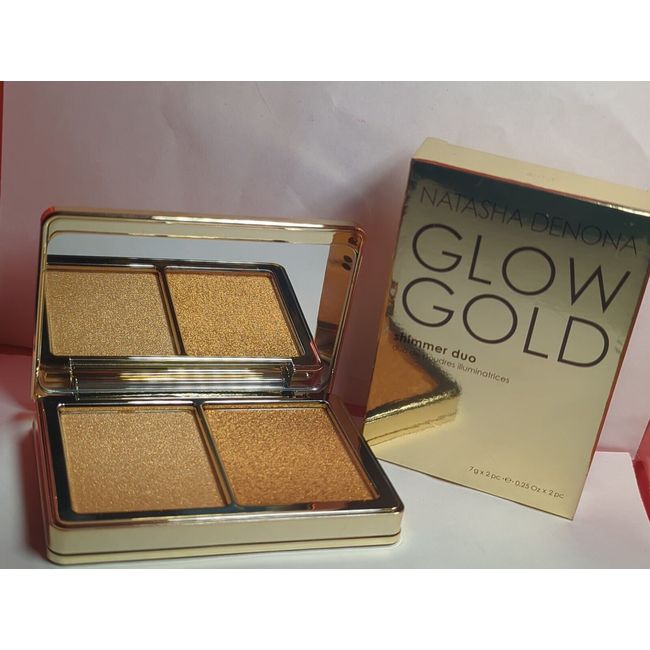 NATASHA DENONA GLOW GOLD SHIMMER DUO HIGHLIGHT Full Size / New