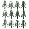 HAOHIYO Evergreen Trees for Cake and Cupcake Decorating (12-Pack)