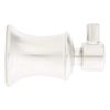 Signature Hardware 446867 Pendleton Single Robe Hook - Brushed Nickel