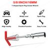 16MM T-Bar T-Handle Spark Plug Removal Wrench Socket Flexible Spanner Tool Set