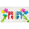 Boxing Themed 7 Piece Boxer Birthday Cake Topper Set