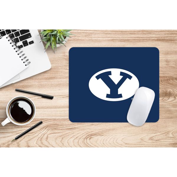 Mouse Pad, Fabric, Brigham Young University Standard/Classic Black