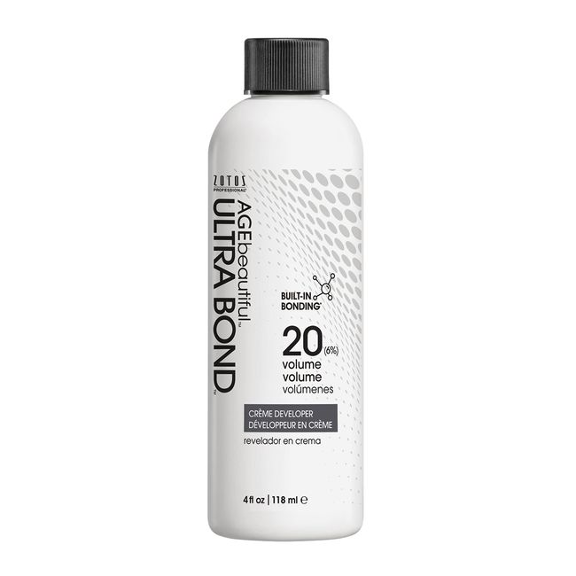 ULTRA BOND 20 Volume Hair Developer with Built-in Bonds to Strengthen & Protect Hair, 4 Fl Oz