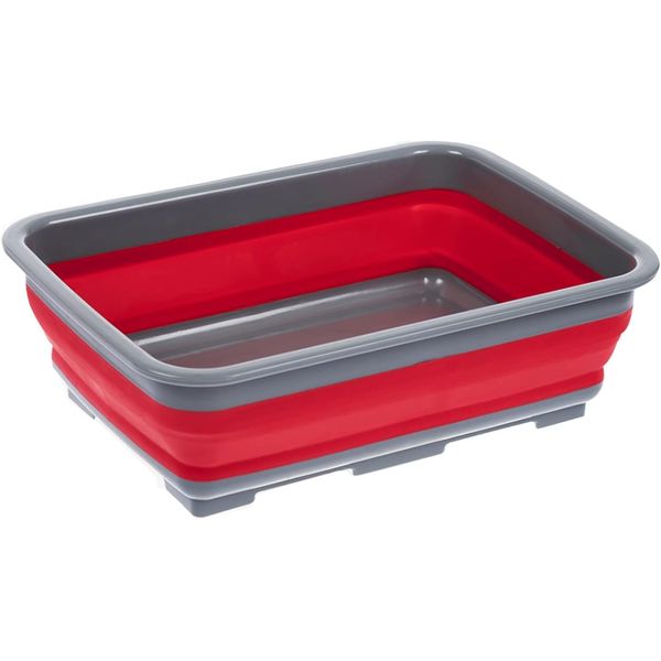 Orbit Innovations Collapsible Washing Up Bowl - Ideal for Camping (Colours may vary)